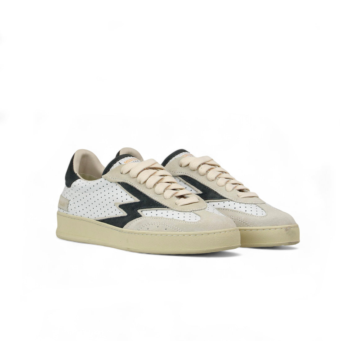 Sneaker Club Bianca Logo nero Uomo
