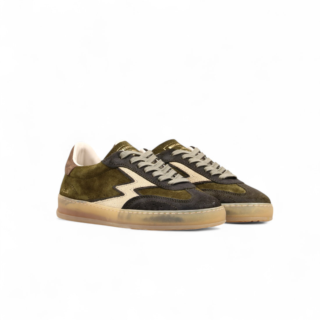 SNEAKER CLUB SUEDE VERDE OLIVA SCURO donna