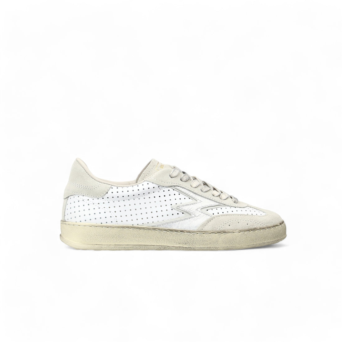SNEAKER CLUB PERFORATED SILVER LOGO