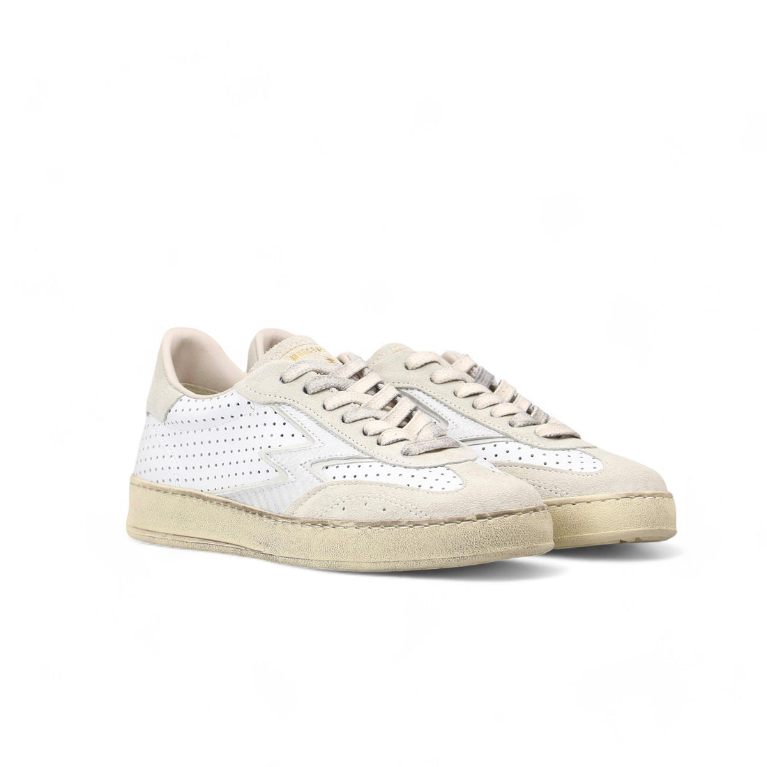 SNEAKER CLUB PERFORATED SILVER LOGO