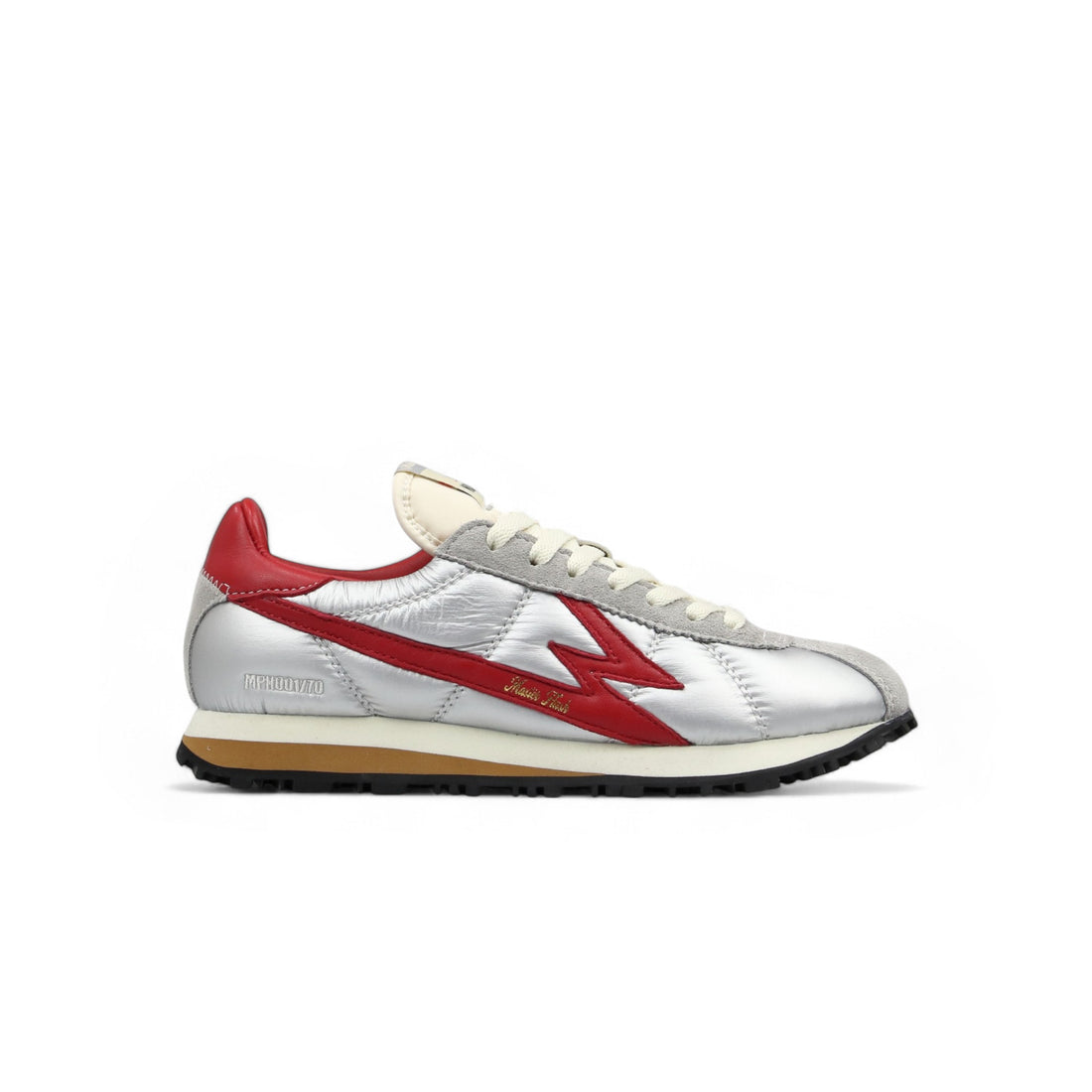 SILVER NYLON FLASH SNEAKER
