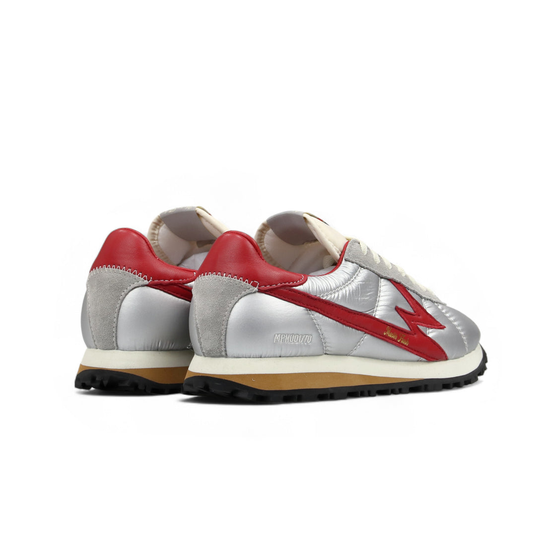 SILVER NYLON FLASH SNEAKER