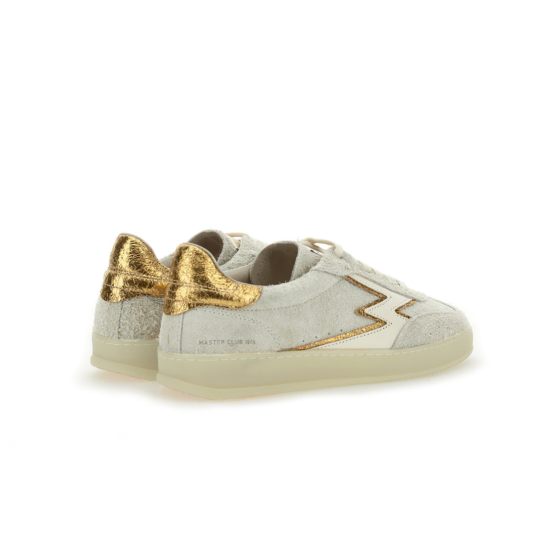 Sneaker Club Bianca Backtab Oro