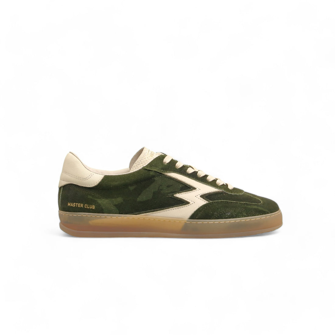 Sneaker Club Suede Tie Dye Military Green Men