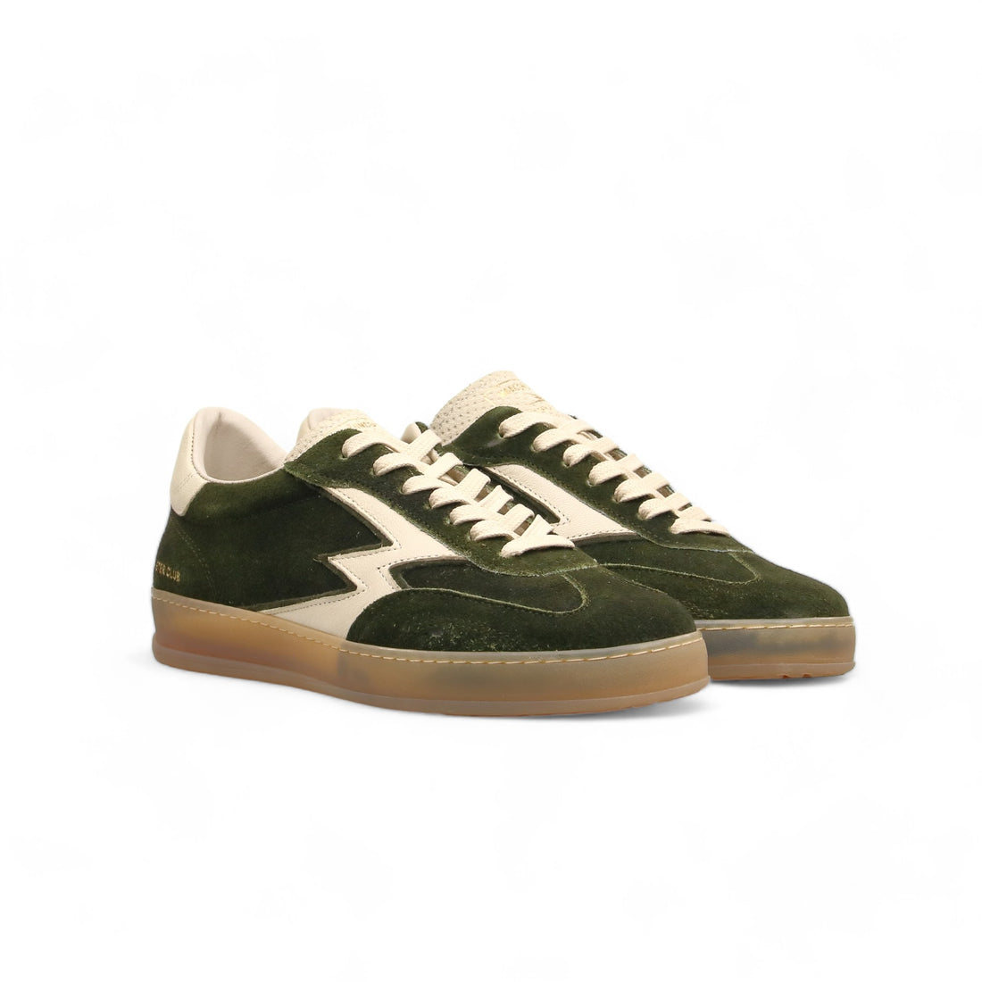 Sneaker Club Suede Tie Dye Military Green Men