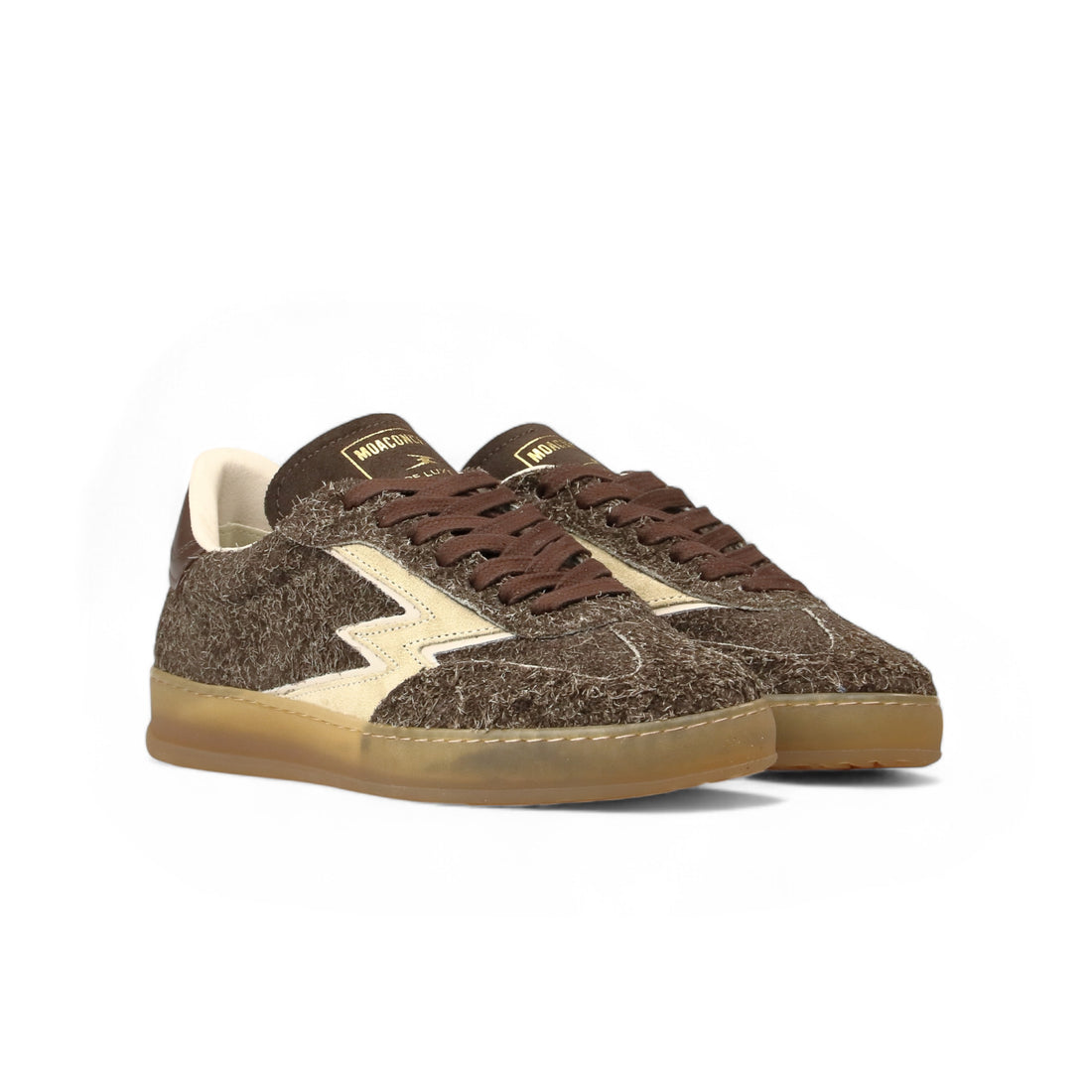 Sneaker Club Long hair Cioccolato donna