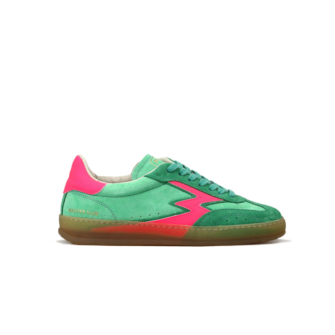 MATCHA GREEN AND FUCHSIA CLUB SNEAKERS
