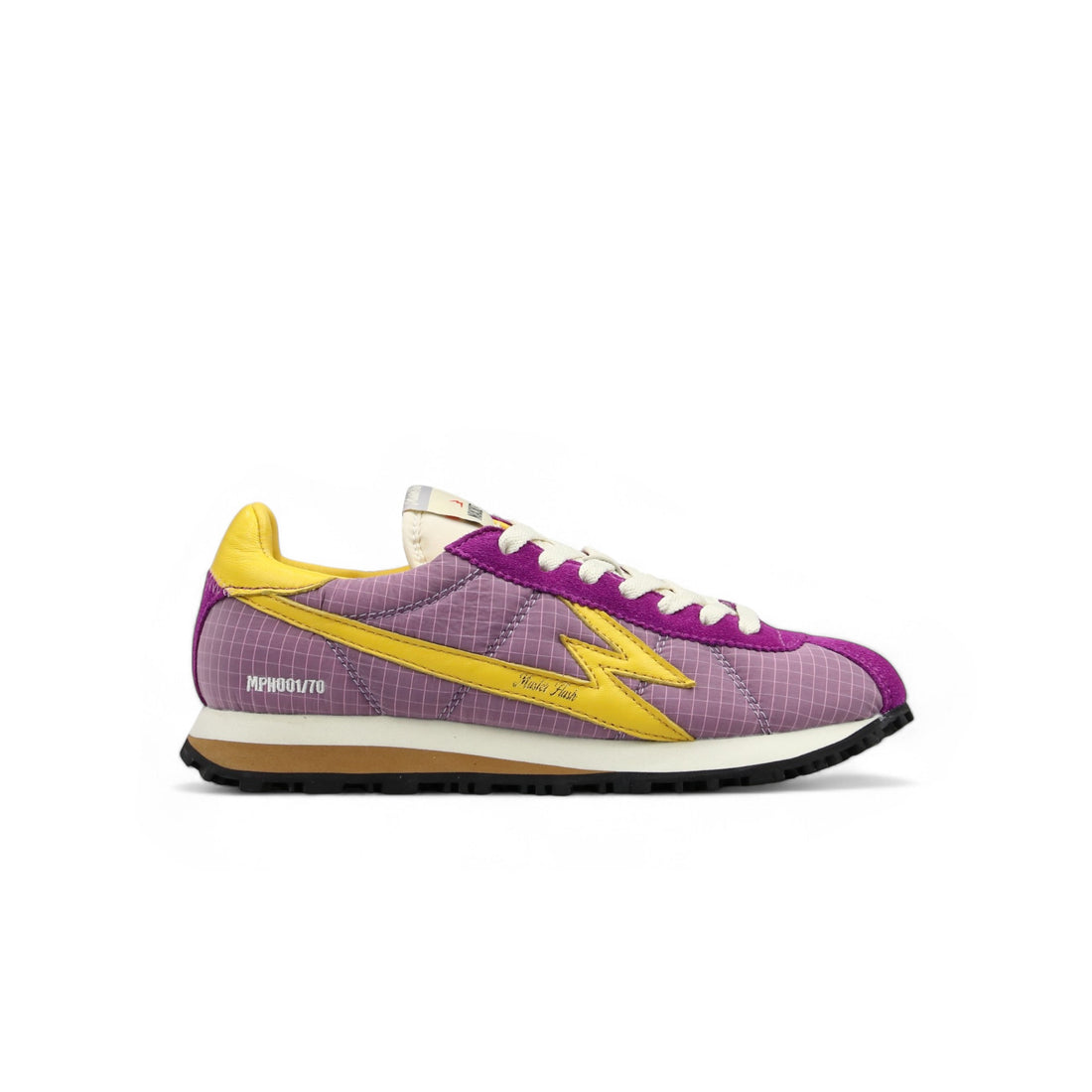 PURPLE ORCHID FLASH NYLON SNEAKERS