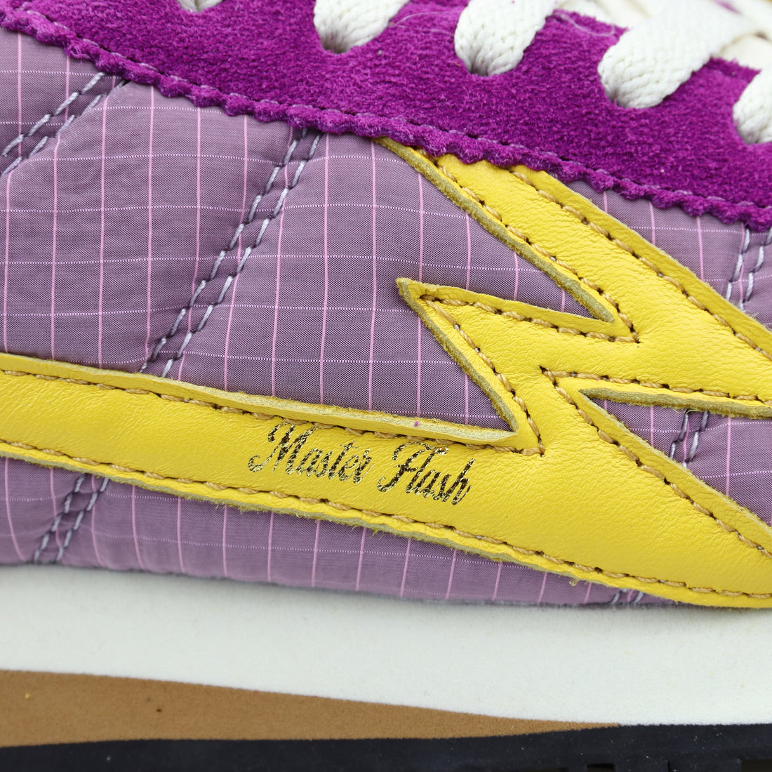 PURPLE ORCHID FLASH NYLON SNEAKERS