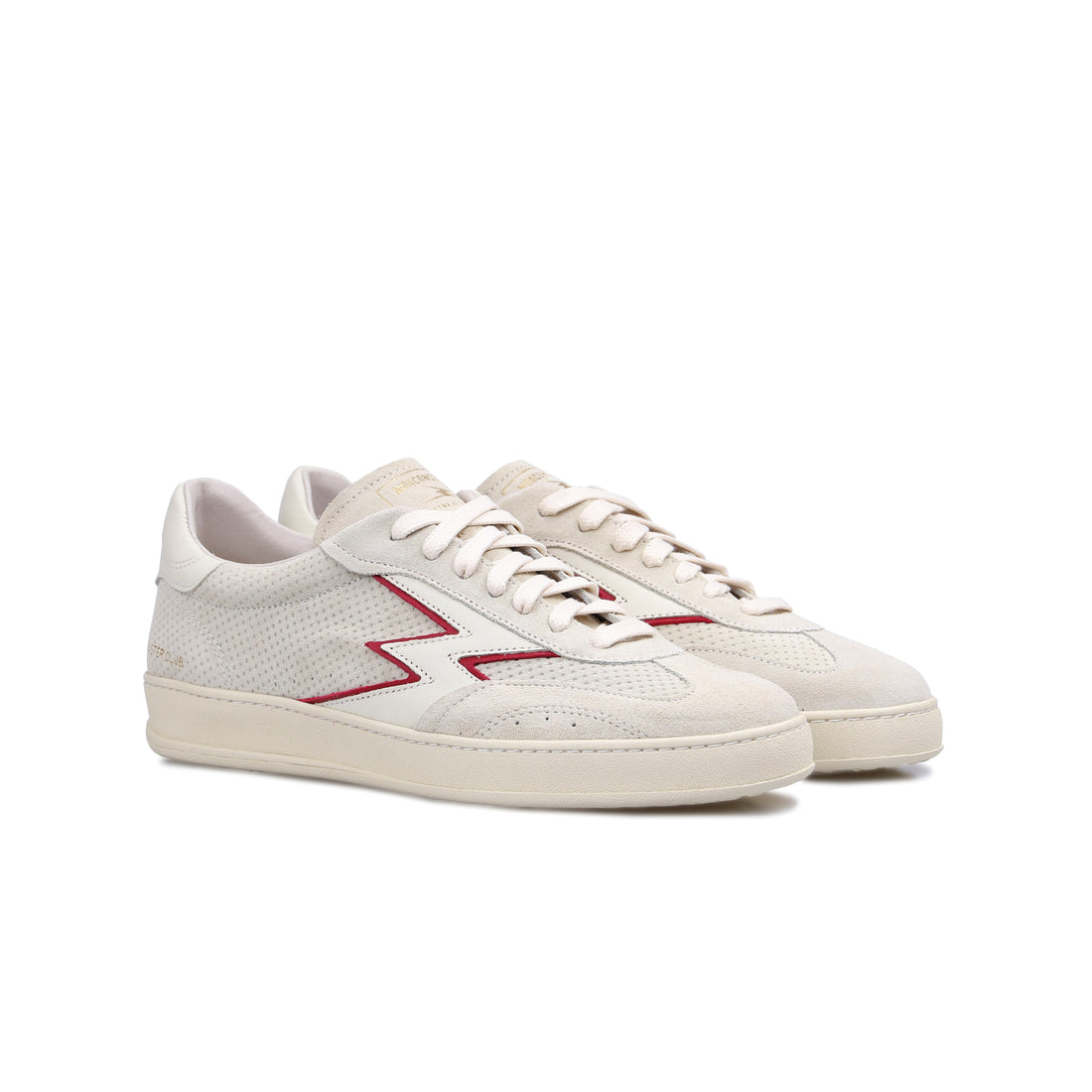 Sneaker Club Off-White Dettagli Rossi Uomo