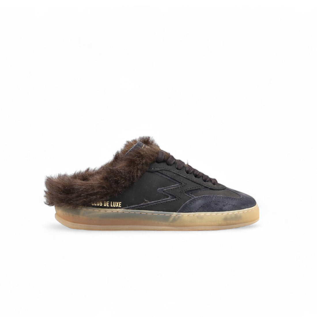 SNEAKER CLUB MULE PELLICCIA