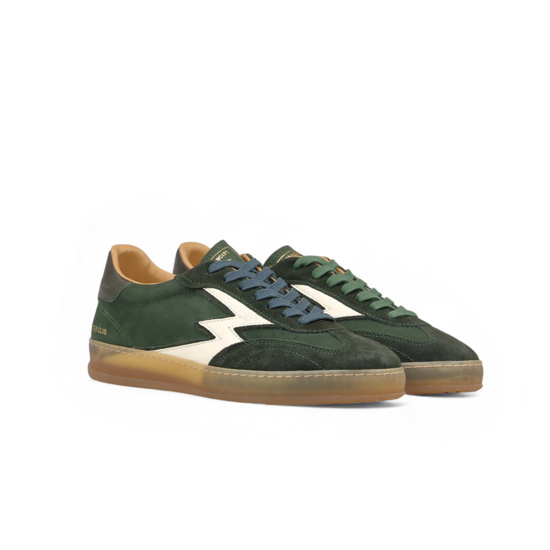 Men's DARK GREEN NUBUCK CLUB SNEAKER