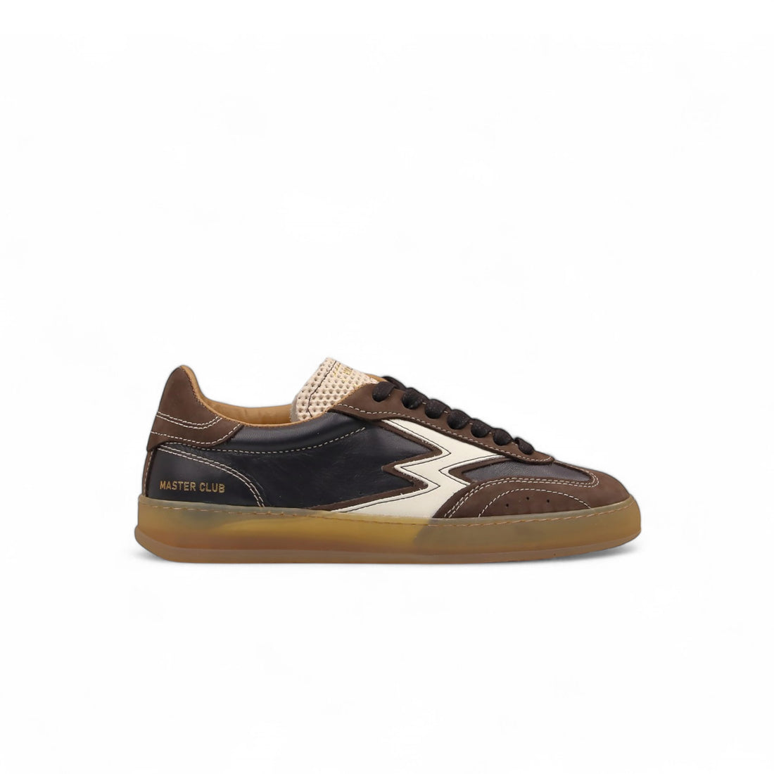 Men's BROWN nubuck CLUB SNEAKER
