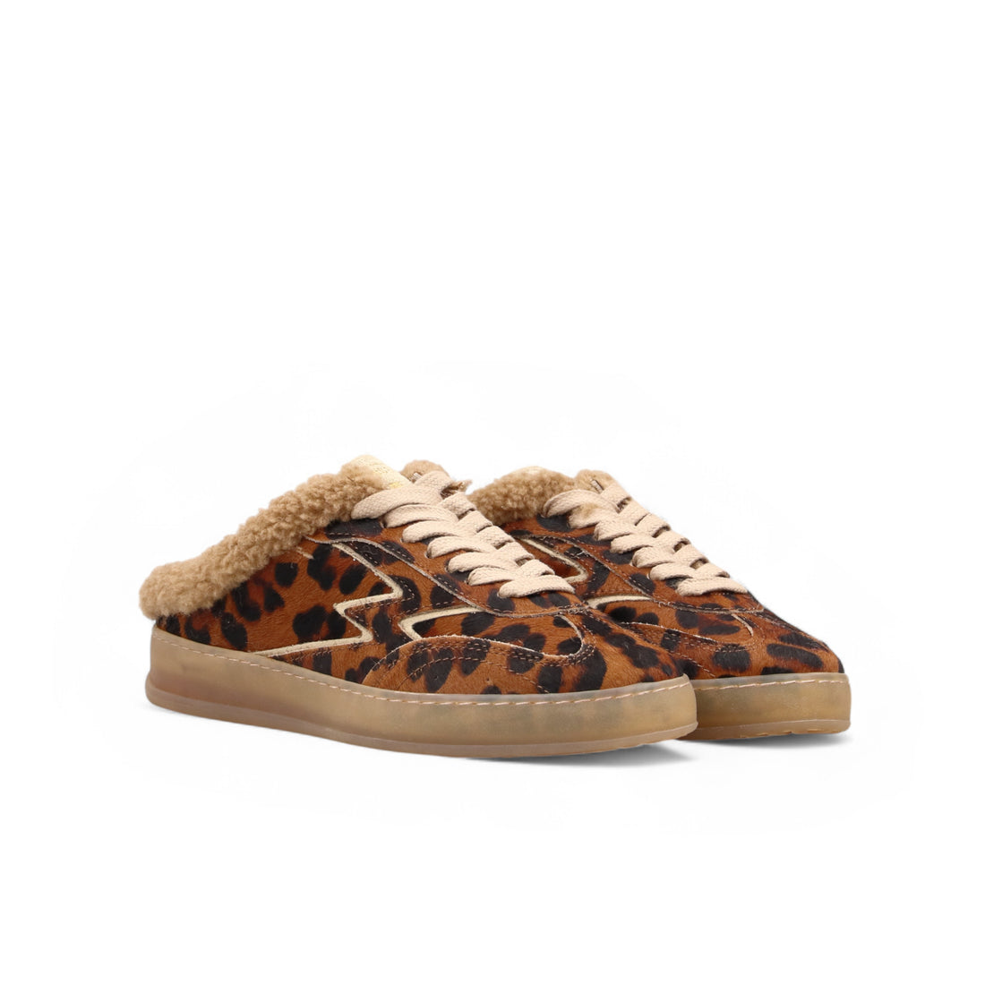 SNEAKER CLUB MULE DELUXE LEOPARDO
