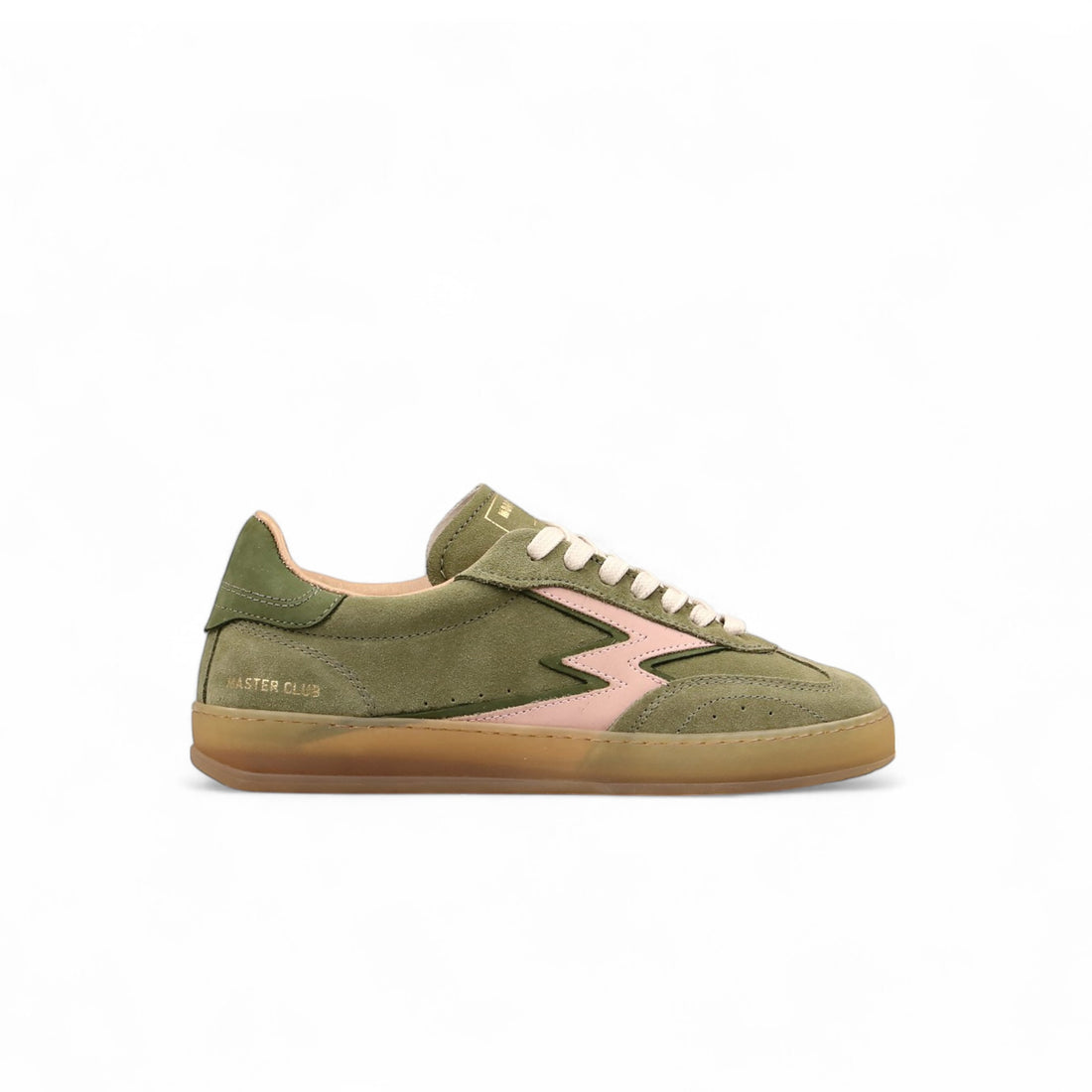 Green Suede Club Sneakers
