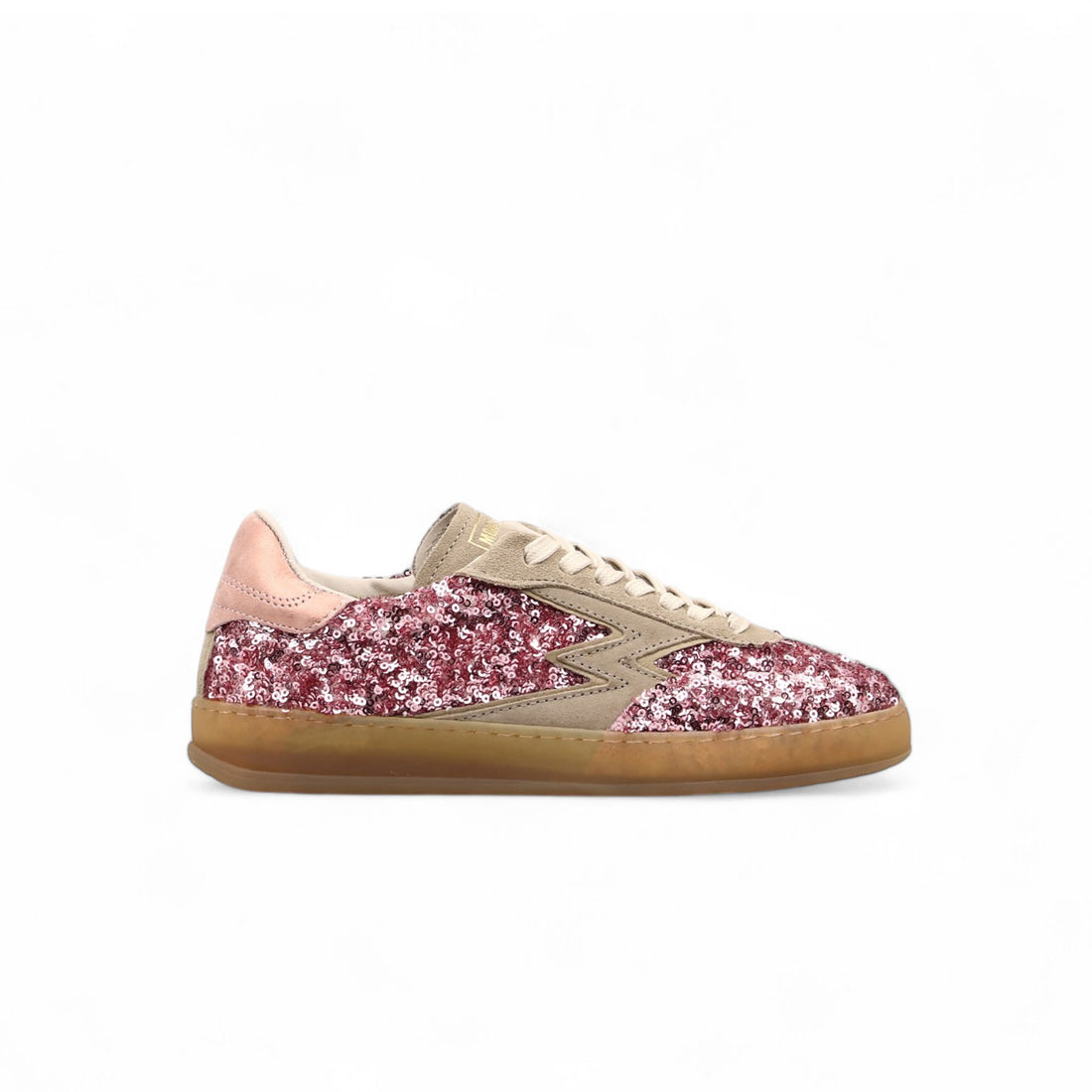 SNEAKER CLUB PAILLETTES ROSA