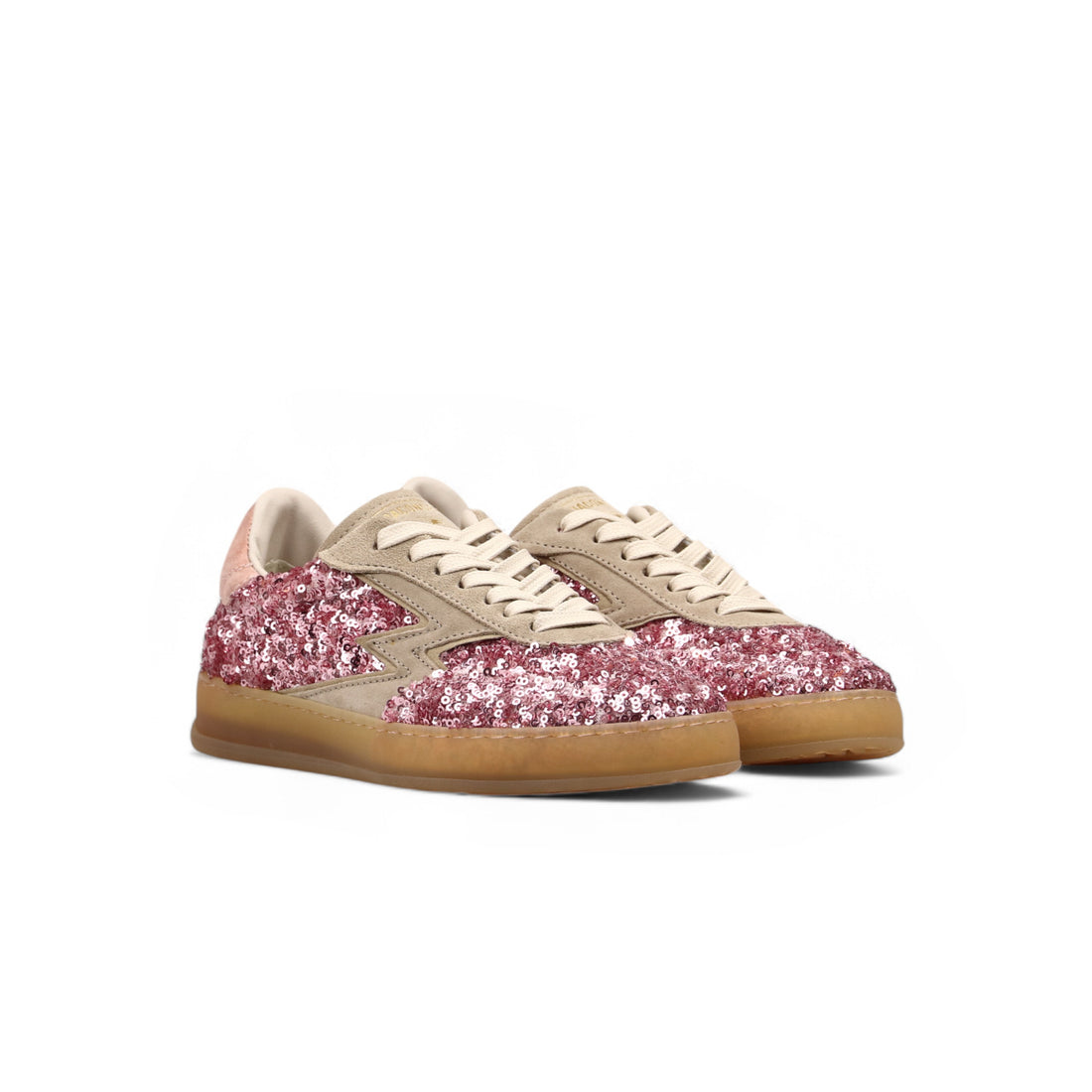 SNEAKER CLUB PAILLETTES ROSA