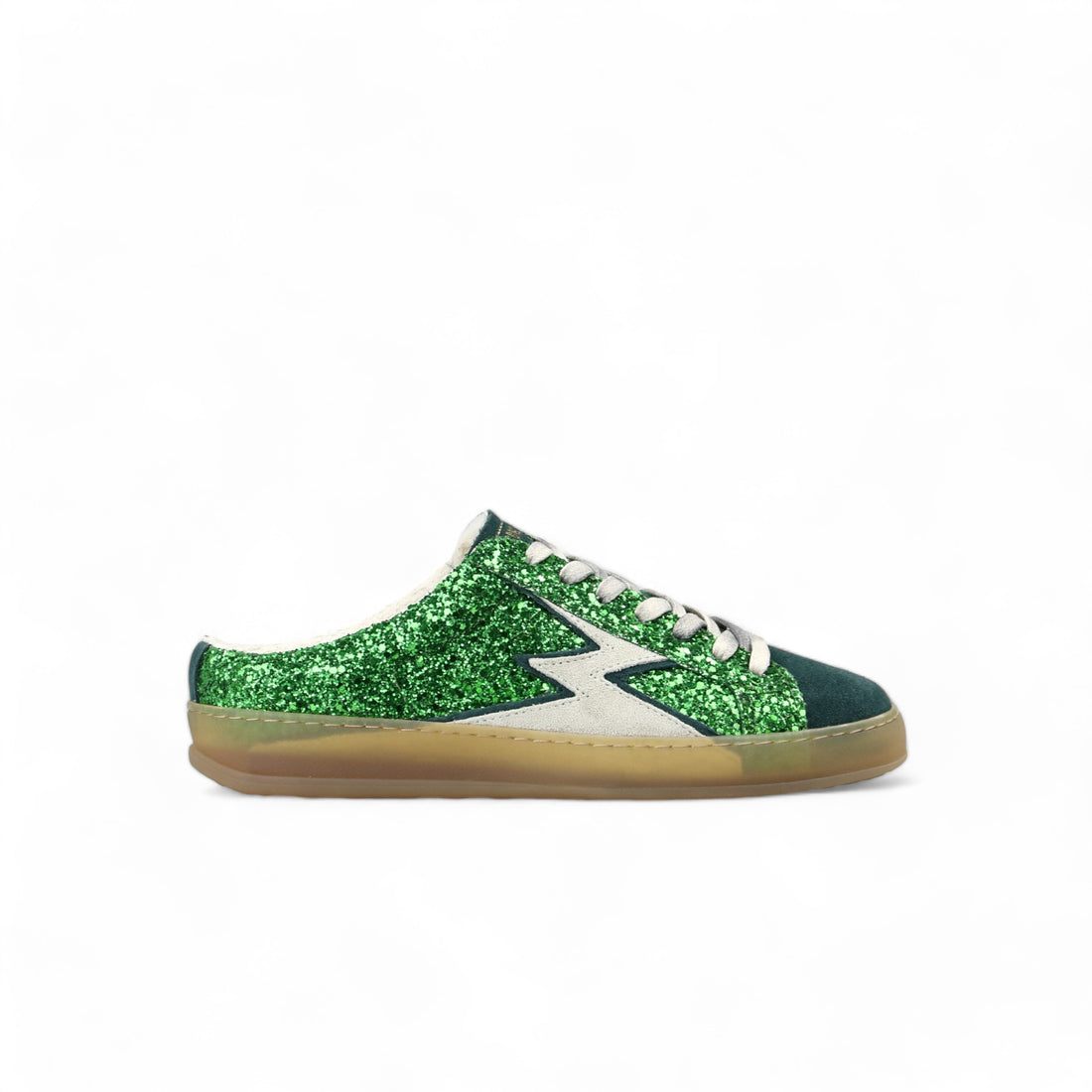 Club Mule Glitter Green Sneaker