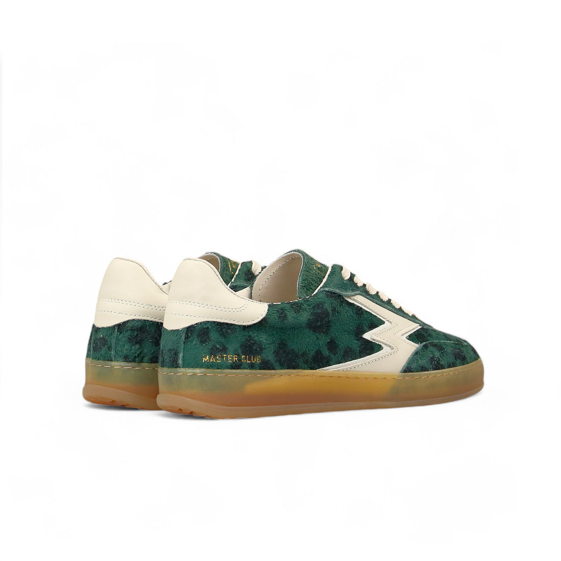 SNEAKER CLUB VERDE STAMPA LEOPARDO