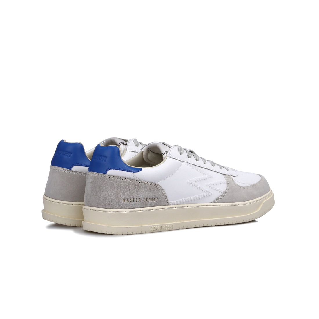Sneaker legacy logo ricamato dettagli blu