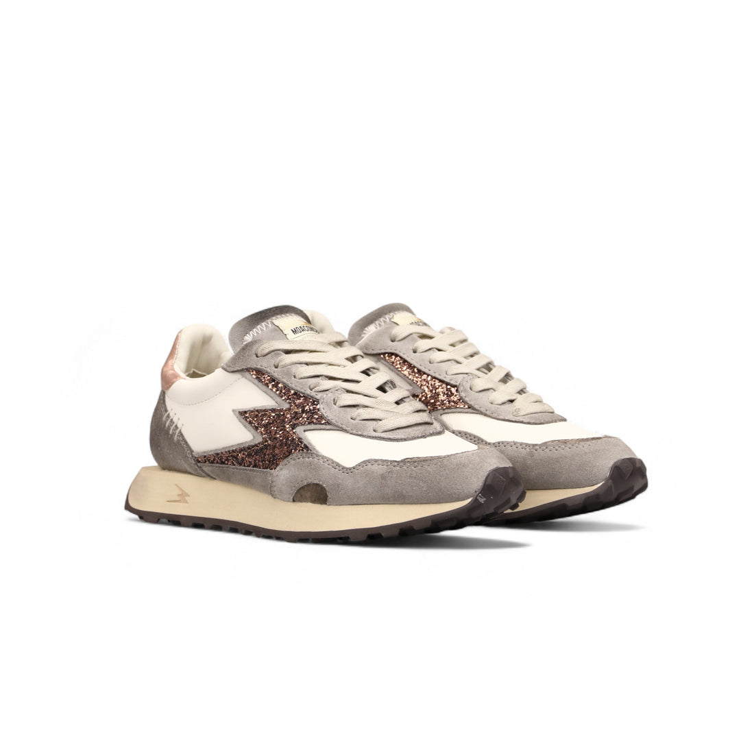SNEAKER HYPE BIANCHE CON GLITTER