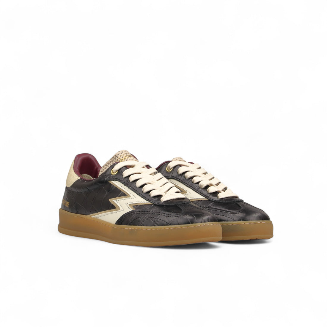 SNEAKER CLUB COCCODRILLO NERA