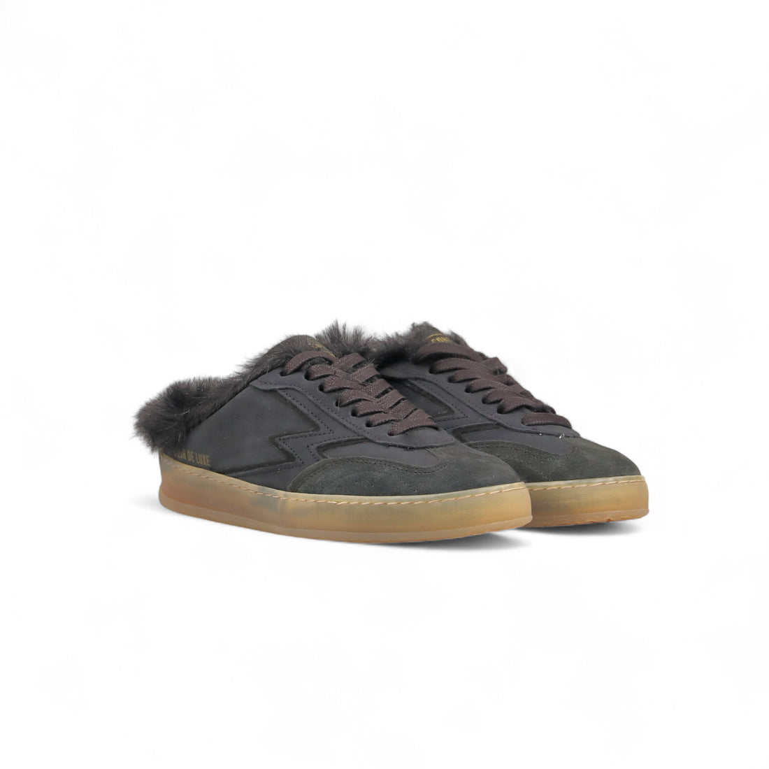 SNEAKER CLUB MULE PELLICCIA