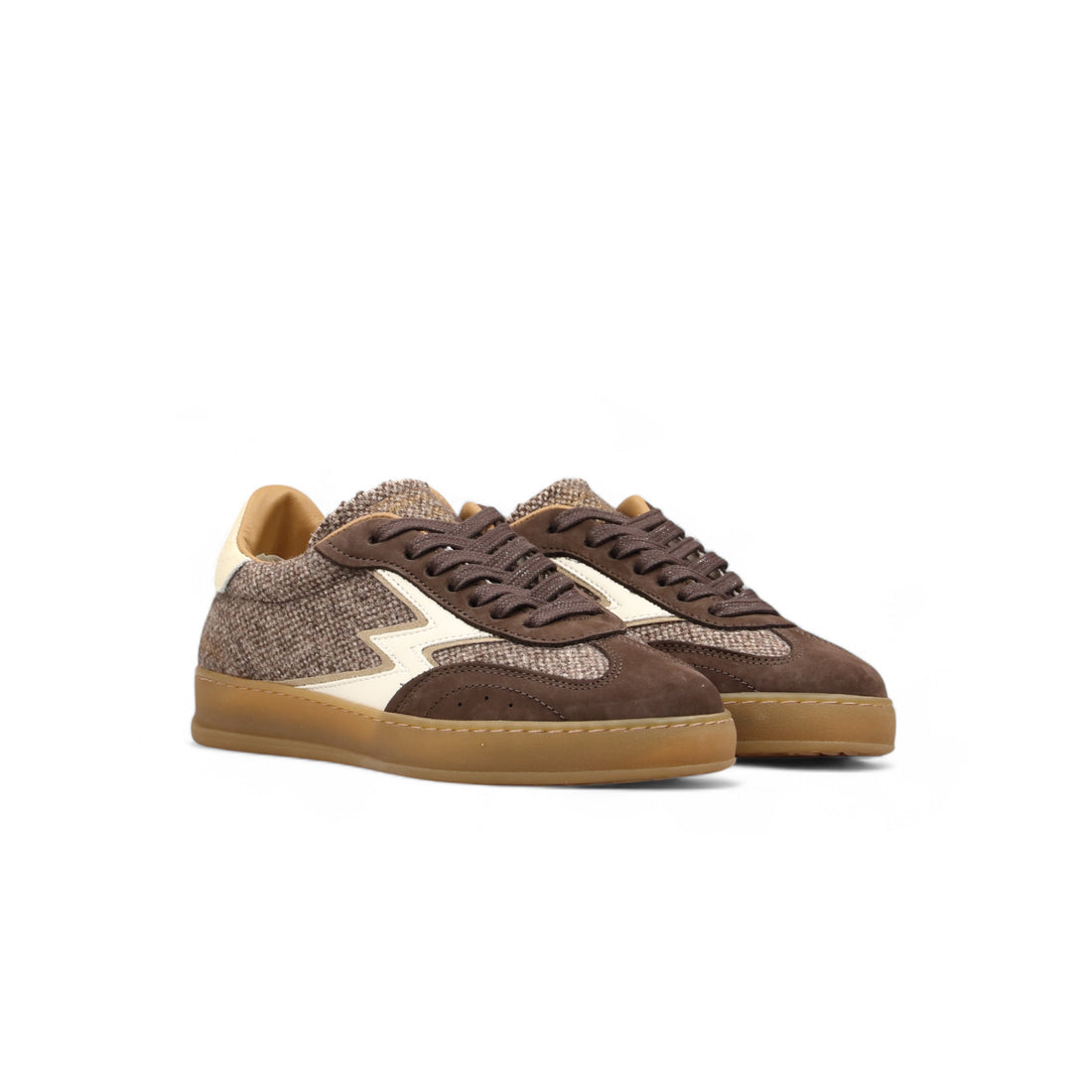 Men's BROWN TWEED CLUB SNEAKER