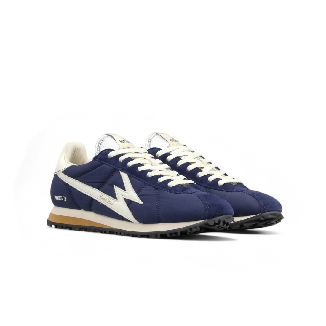 NAVY BLUE NYLON FLASH SNEAKER