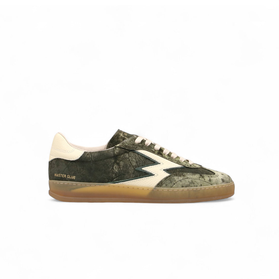 Men's Green Frosted Suede Club Sneaker