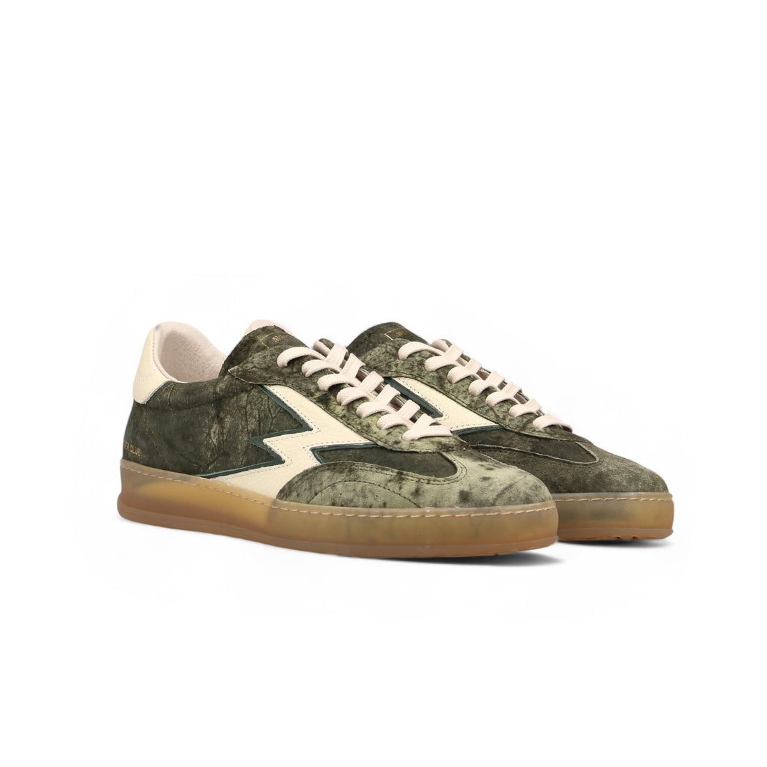 Men's Green Frosted Suede Club Sneaker