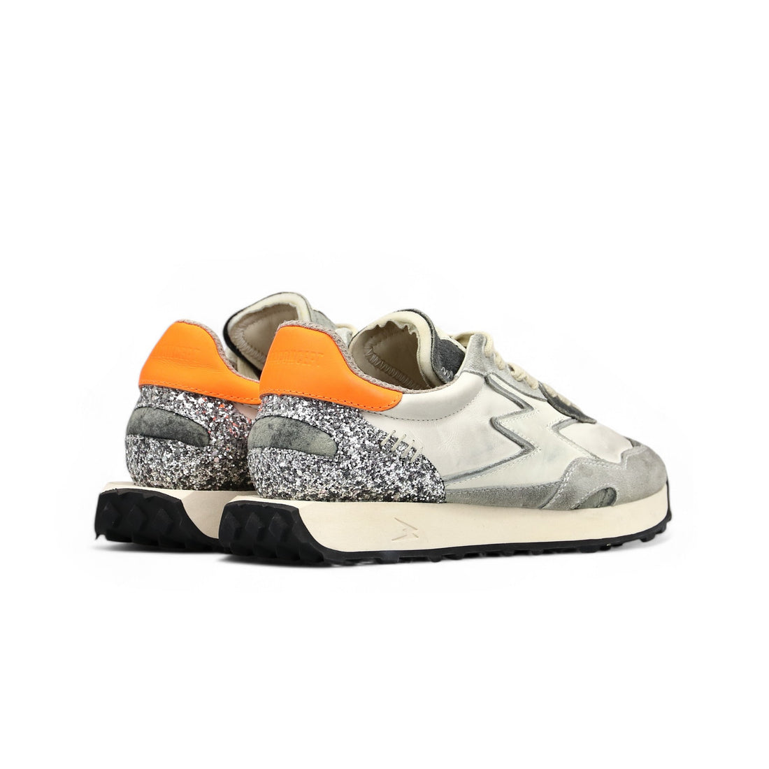 Sneaker Hype Bianche con Glitter