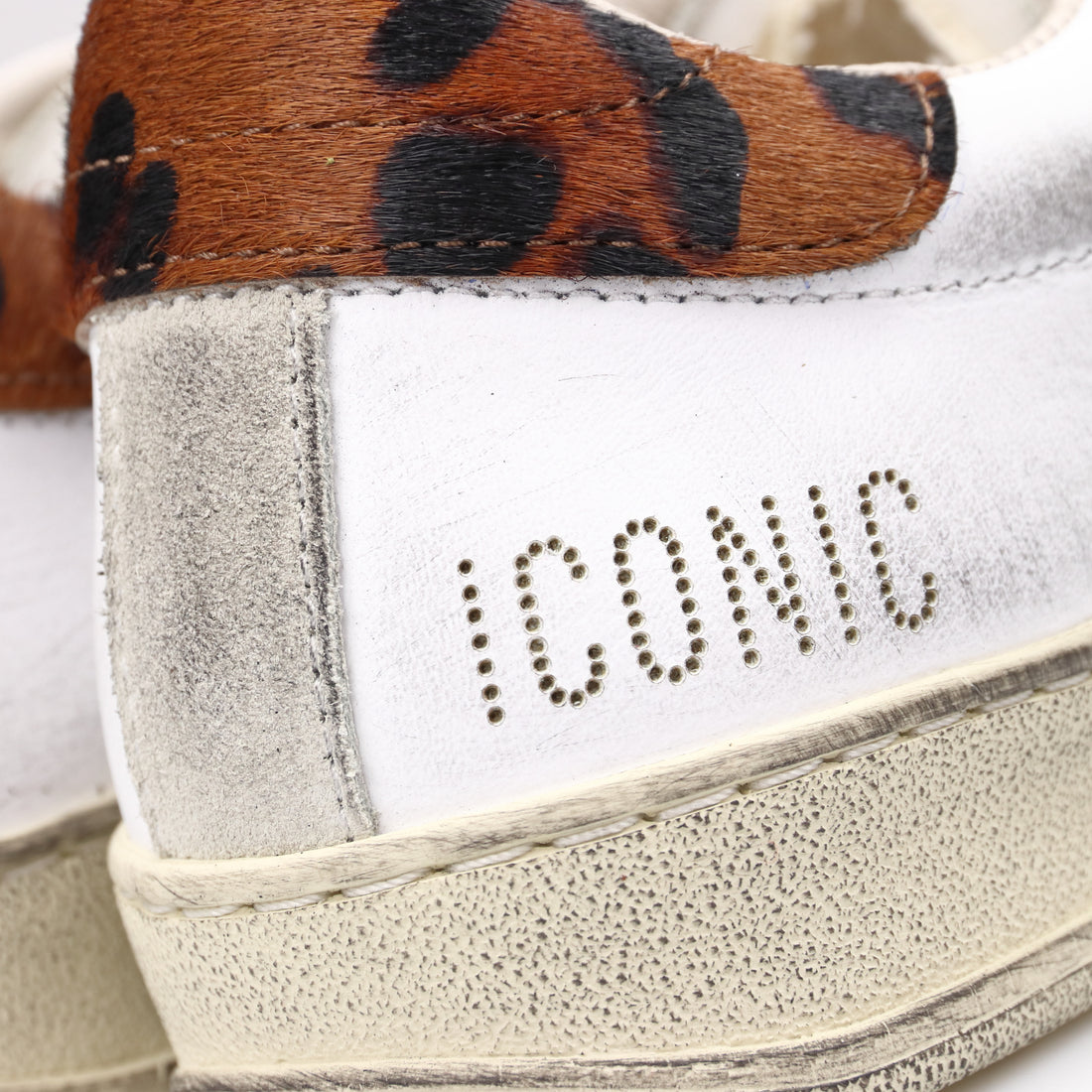 ICONIC BACKTAB LEOPARD SNEAKER