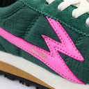 FLASH NYLON GREEN SNEAKER