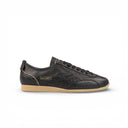 SNEAKER IKIGAI IN PELLE NERA E DETTAGLIO  PELLE IN STAMPA RETTILE