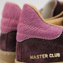 SNEAKER CLUB IN SUEDE PORPORA E BACKTAB IN CAVALLINO ROSA