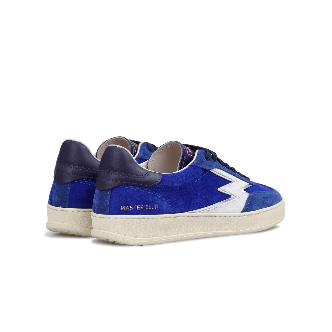 Blue Club Sneaker with Silver Details