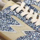 Sneaker Club Glitter Silver Blue