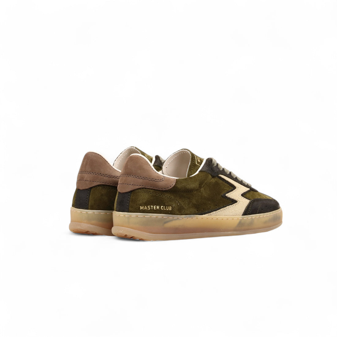 SNEAKER CLUB SUEDE VERDE OLIVA SCURO donna