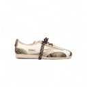 Sneaker Ikigai Bianco Dettaglio Stampa Pitone