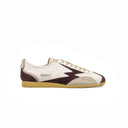 Off White And Bordeaux Ikigai Sneaker