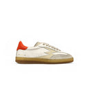 Men's Off White and Orange Club Sneaker