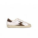 Sneaker Iconic Bianco E Cioccolato