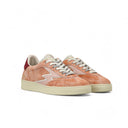 Pink Club Sneaker with Stonewash Effect
