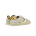 Sneaker Club Bianca Backtab Oro