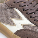 BROWN CLUB TWEED SNEAKERS for women