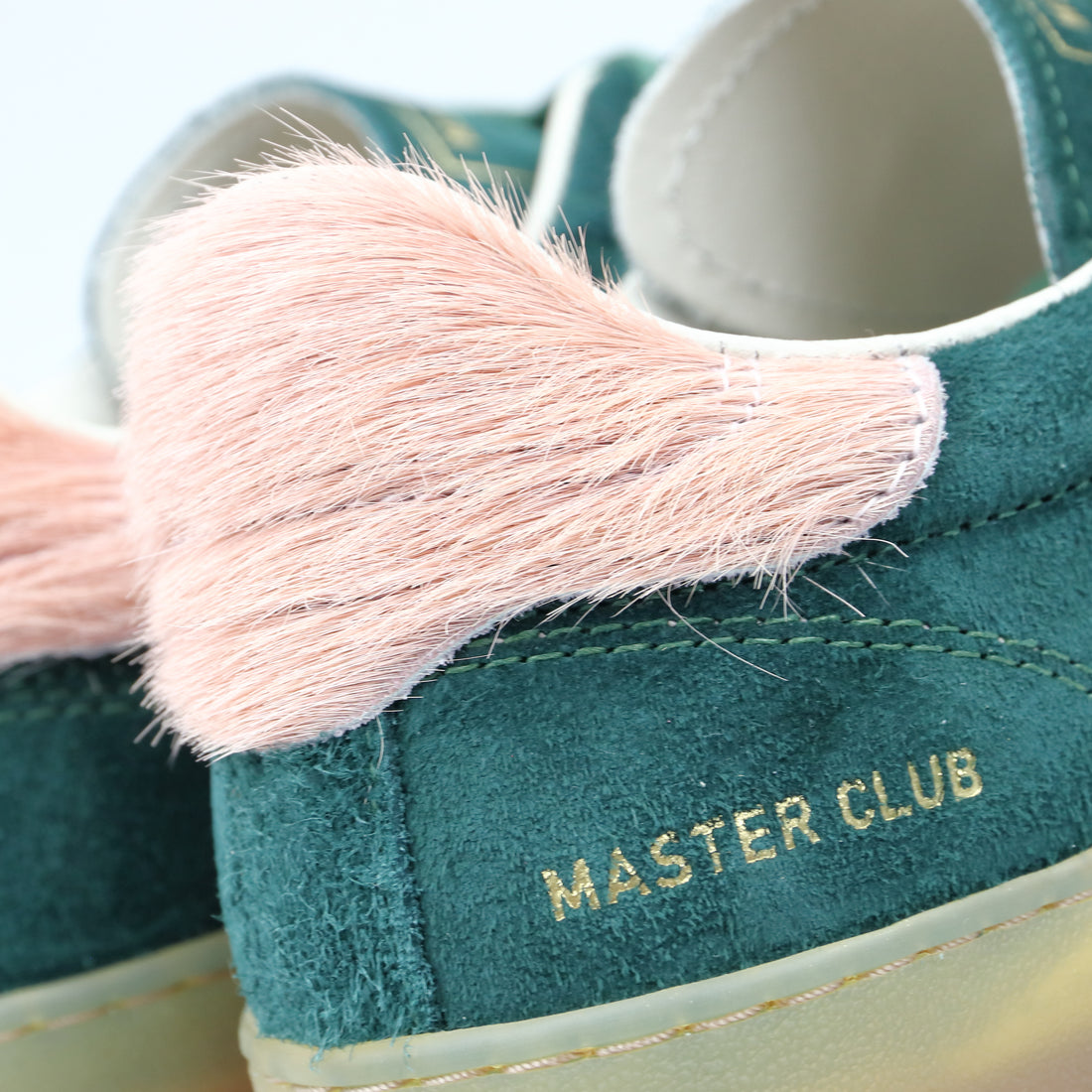 SNEAKER CLUB SUEDE VERDE E CAVALLINO