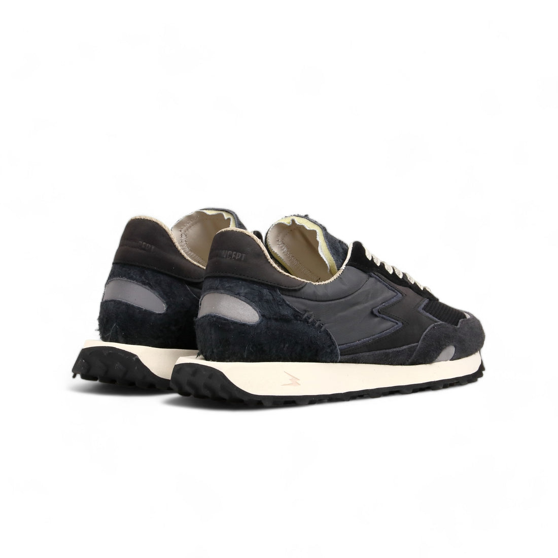 Sneaker Hype Nero Suola Bicolor
