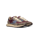 HYPE BURGUNDY SNEAKERS