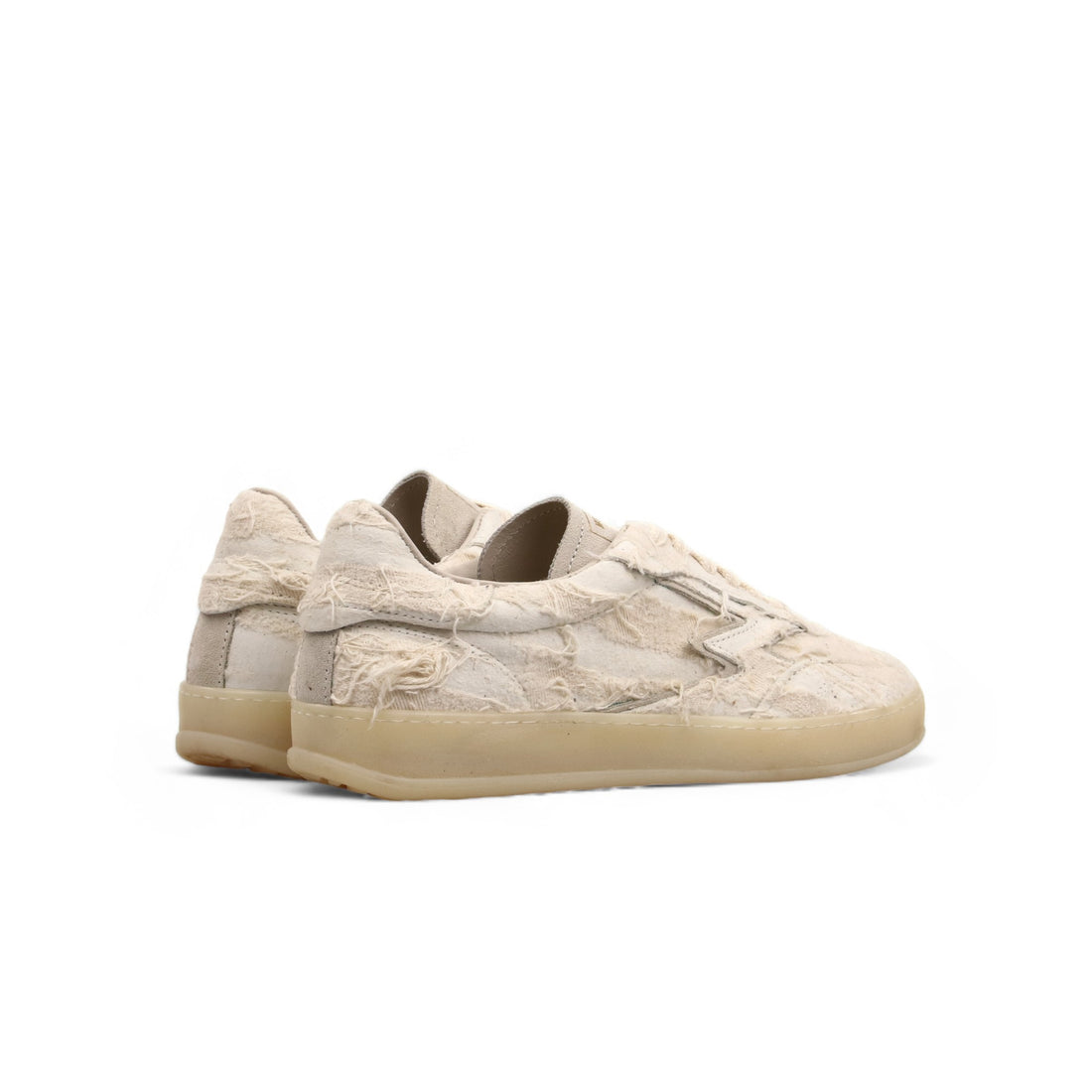 Sneaker Club Canvas Effetto Strappato Donna